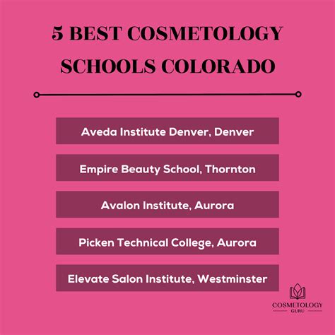 Top Ten Best Cosmetology Schools In Colorado Co