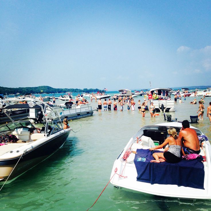 Torch Lake Sandbar Torch Lake Pure Michigan Lake