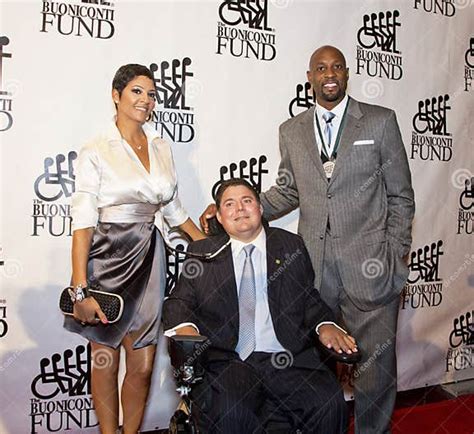 Tracy Mourning Marc Buoniconti Alonzo Mourning Editorial Photography