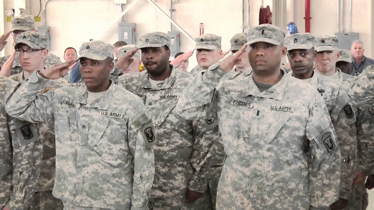 Transitioning From Active Duty To The National Guard Youtube