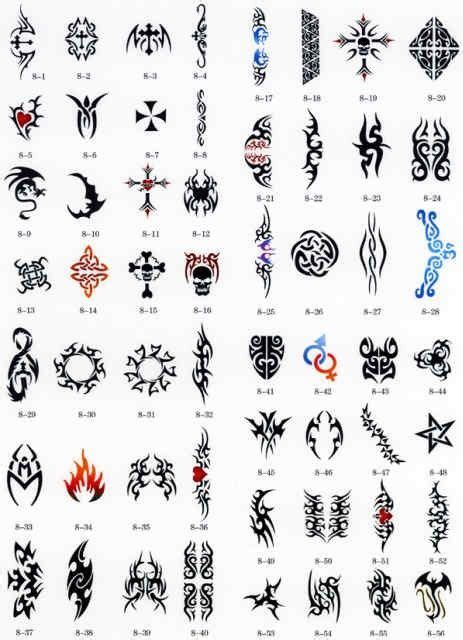 Tribal Symbol Tattoos And Their Meanings