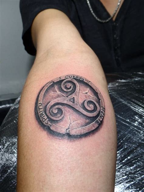 Triskel Tatuaje Tatuaje 3D 3D Tattoo Tatuajes Celtas Tatuaje