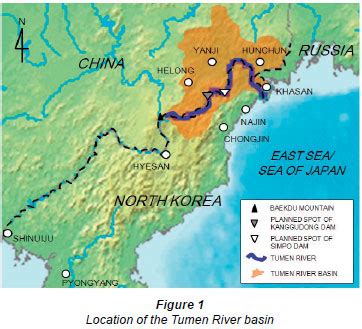 Tumen River Map