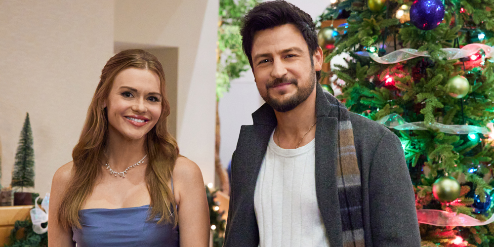 Tyler Hynes Helps Holland Roden Uncover A Mysterious Love Story In Hallmark Amp 39 S Amp 39 Time For Him To