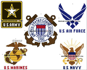 U S Military Branches Logos