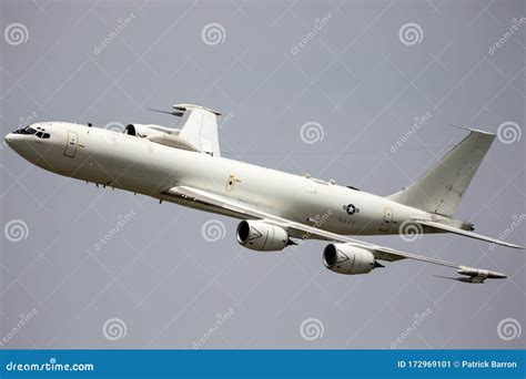 U S Navy E 6 Mercury At Tinker Air Force Base Editorial Image Image