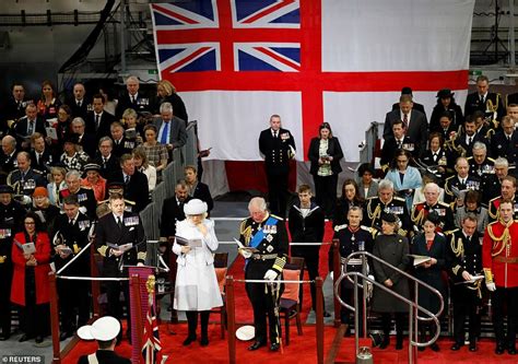 U S Sixth Fleet Commander Witnesses Hms Prince Of Wales Commissioning