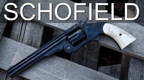 Uberti Schofield Top Break Revolver Youtube