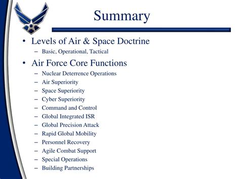 Ultimate Guide To Air Force's Core Functions Now