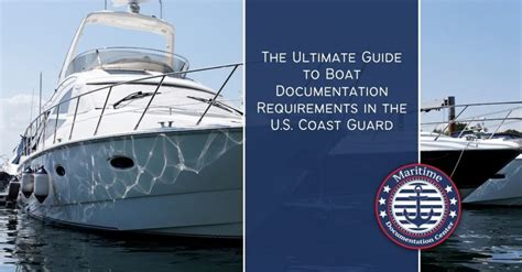 Ultimate Guide To Boat Documentation Requirements In The Uscg