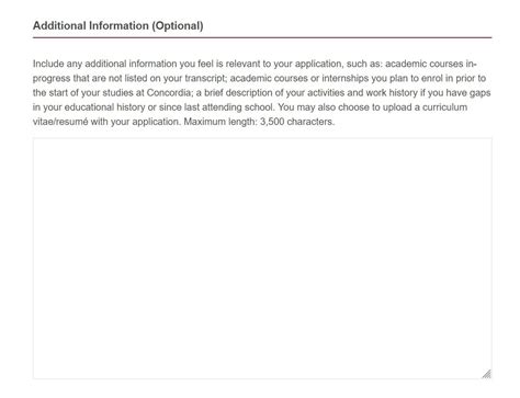 Undergraduate Application Instructions Concordia University