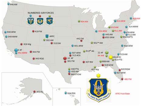 Us Air Force Reserve Bases