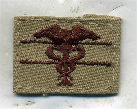 Us Army Expert Field Medical Badge Dcu Desert Tan Badge Patch Ebay