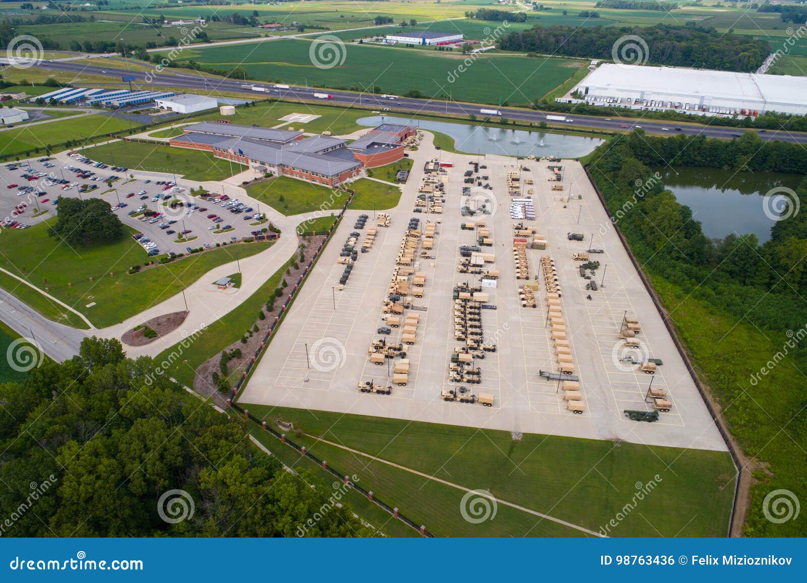 Us Army Recruitment Center Franklin Indiana Stock Photo Image Of