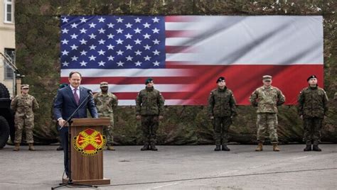 Us Inaugurates First Permanent Army Base In Poland