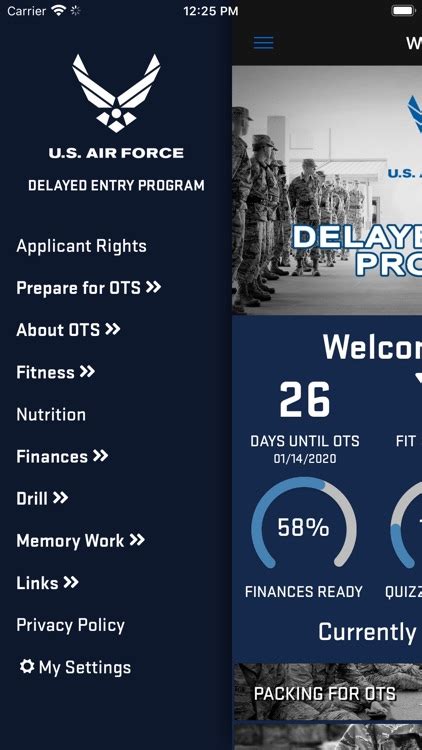 Usaf Delayed Entry Program