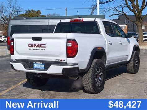 Used White Gmc Canyon 4Wd At4x For Sale In Chicago Il Auto Navigator