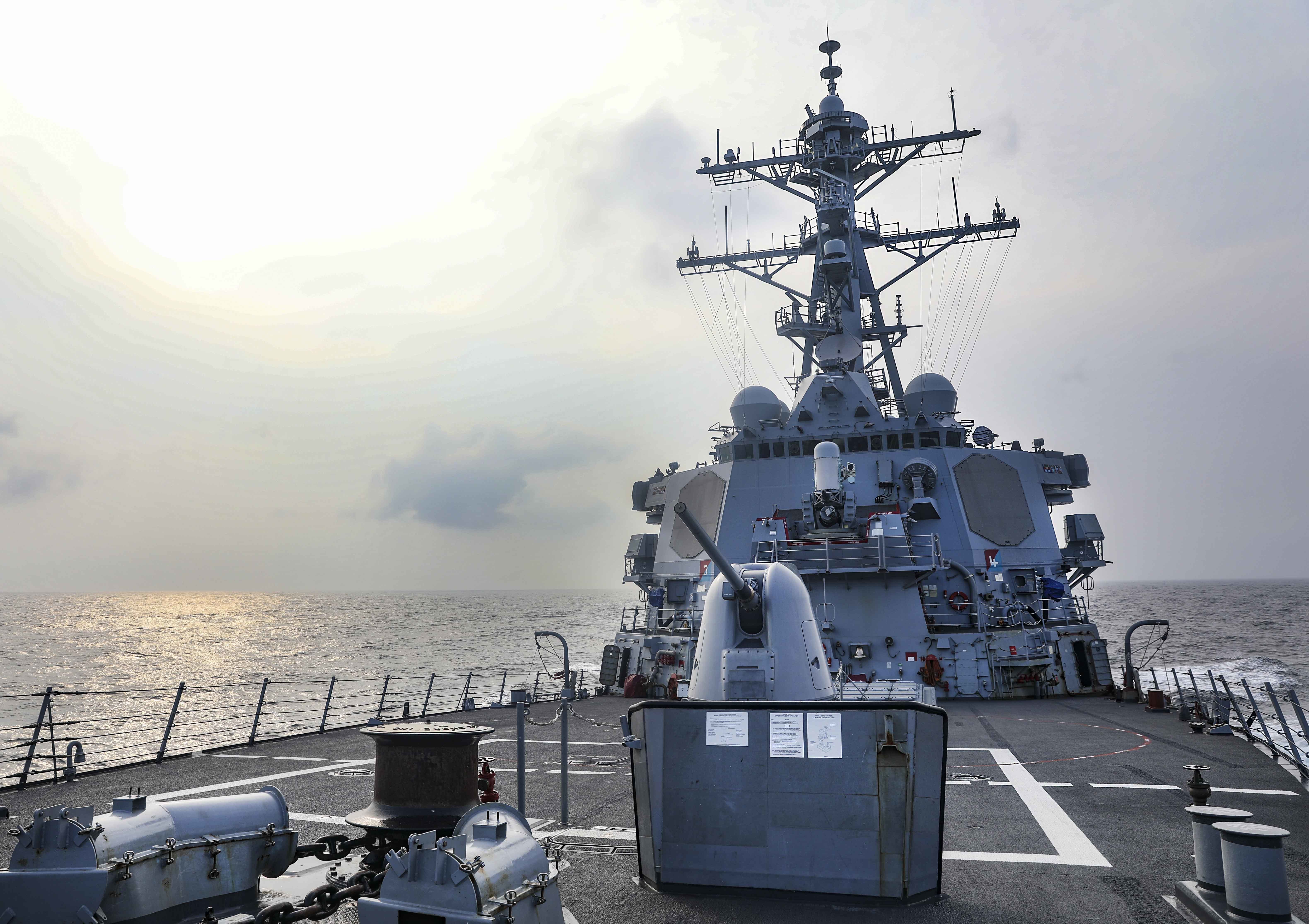 Uss Benfold Ddg 65 Guided Missile Destroyer