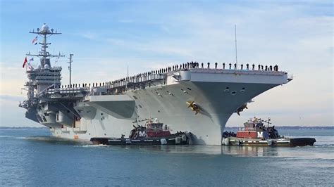 Uss Harry S Truman Departs Ns Norfolk Youtube