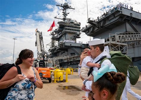 Uss Harry S Truman Returns From Deployment Btwn News