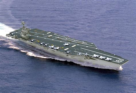 Uss John F Kennedy Cvn 79 Nuclear Powered Supercarrier Image Pic1