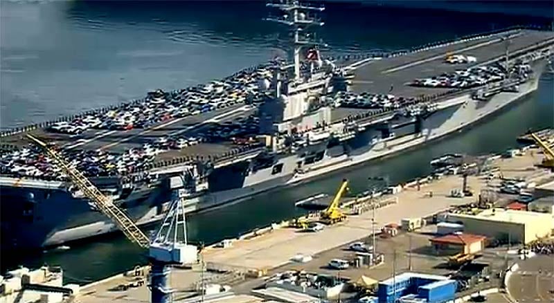 Uss Ronald Reagan Returns To San Diego Cbs8 Com