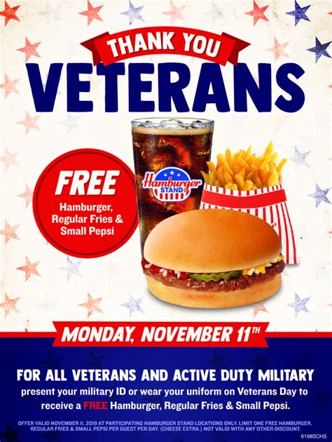 Veterans Day Free Food