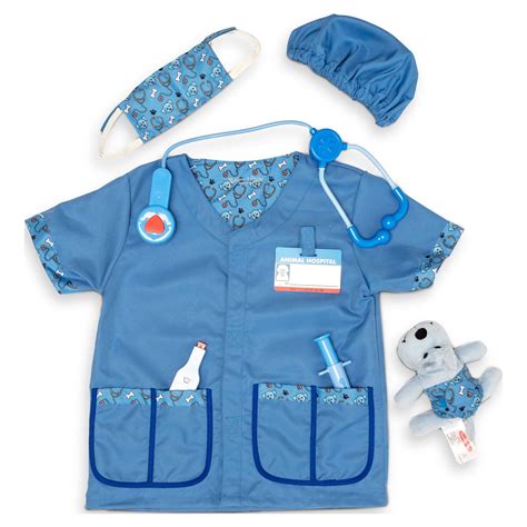 Veterinarian Role Play Costume Set Fat Brain Toys Role Play