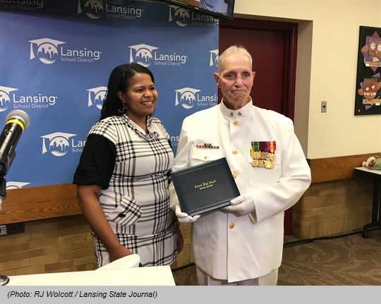 Vietnam Navy Vet Gets High School Diploma After Almost 50 Years