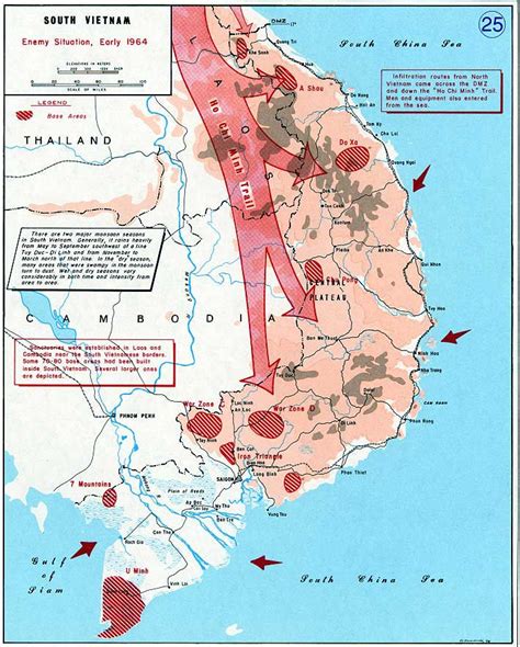 Vietnam War Battle Maps