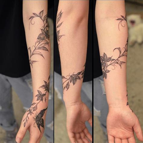 Vine Around Arm Tattoo Tattoo Designs