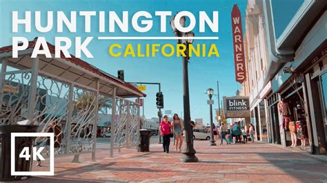 Walking Tour Of Pacific Boulevard In Huntington Park California 4K