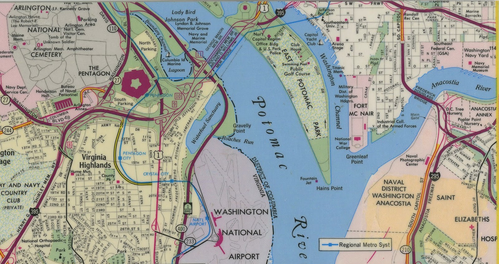 Washington Navy Yard Maps