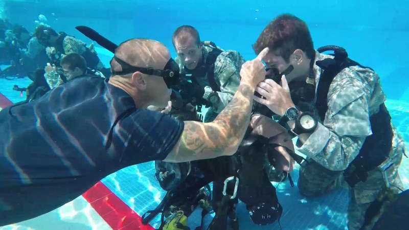 Watch A Look At The U S Army Special Forces Underwater Operations