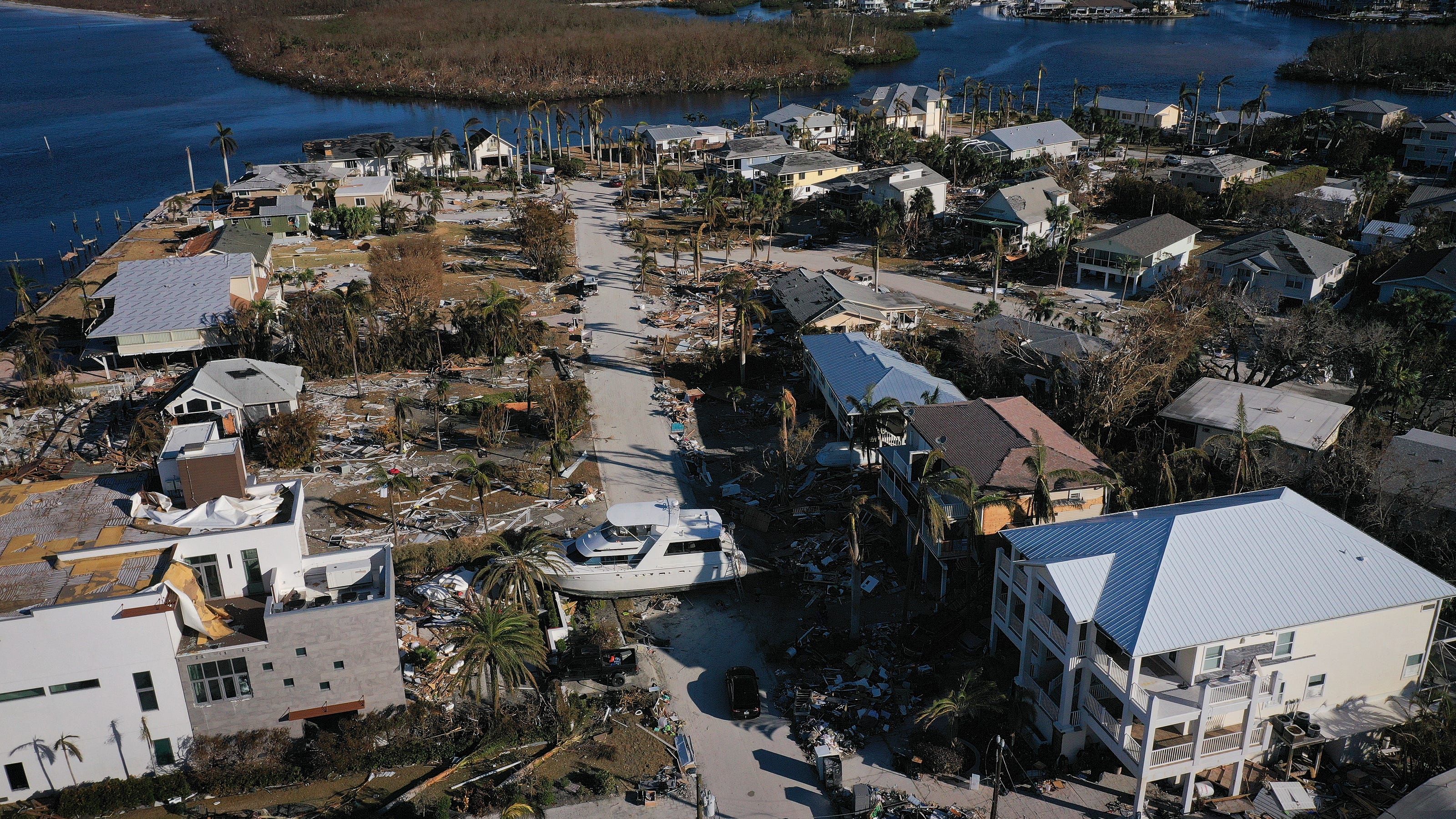 Watch Video Shows Destruction Left By Hurricane Ian In Florida