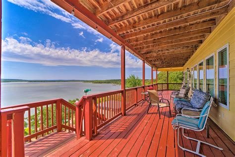 Waterfront Lake Eufaula Home Multi Level Balcony Evolve