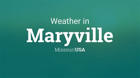 Weather In Maryville Missouri