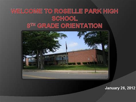 Welcome To Roselle Park High School 8 Th