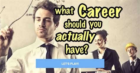 What Career Should You Actually Have