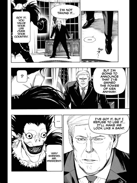 What Death Note S Manga One Shot Says About Donald Trump