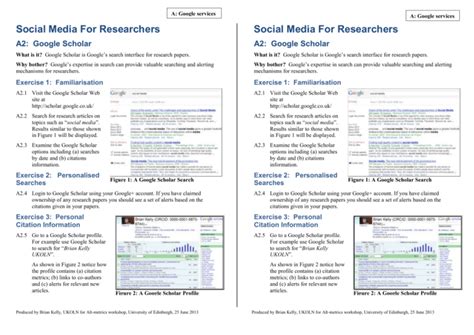 What Is Social Media Google Scholar At Janellesgibneyo Blog