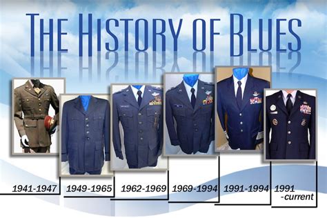 Why So Blue History Of Air Force Service Uniform Ramstein Air Base