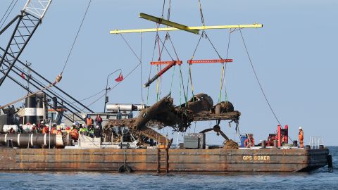 World War Ii German Bomber Raised From Sea Cnn