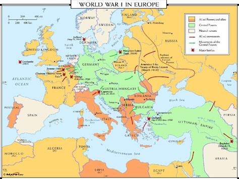 Ww1 Map Europe Usa Map 2018