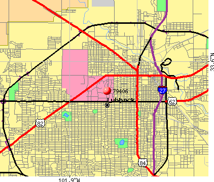 Zip Code In Lubbock Tx