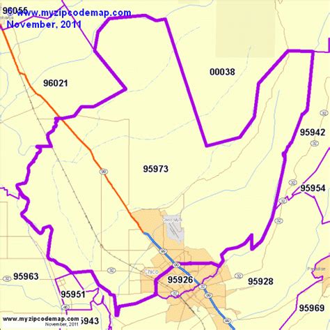 Zip Code Map Of 95973 Demographic Profile Residential Housing