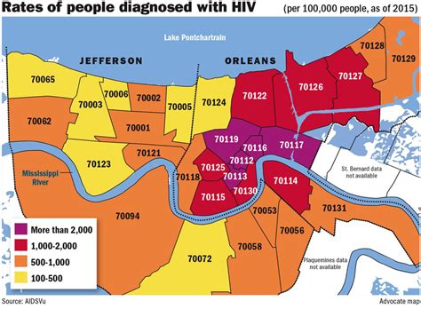 Zip Code New Orleans Map Map