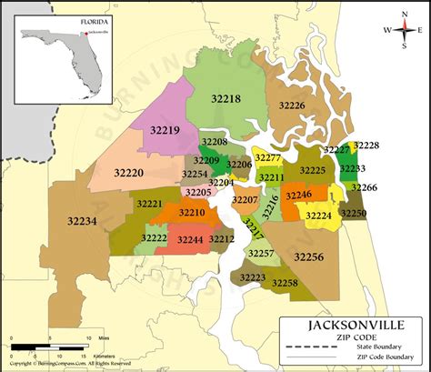 Zip Codes In Jacksonville